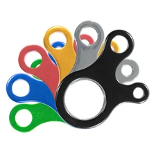 West Coast Paracord 3 Hole Tensioner - Metal Guyline Adjuster Camping