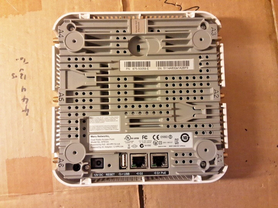 Meru Networks AP832e , PARTS/REPAIR - Image 2 of 4