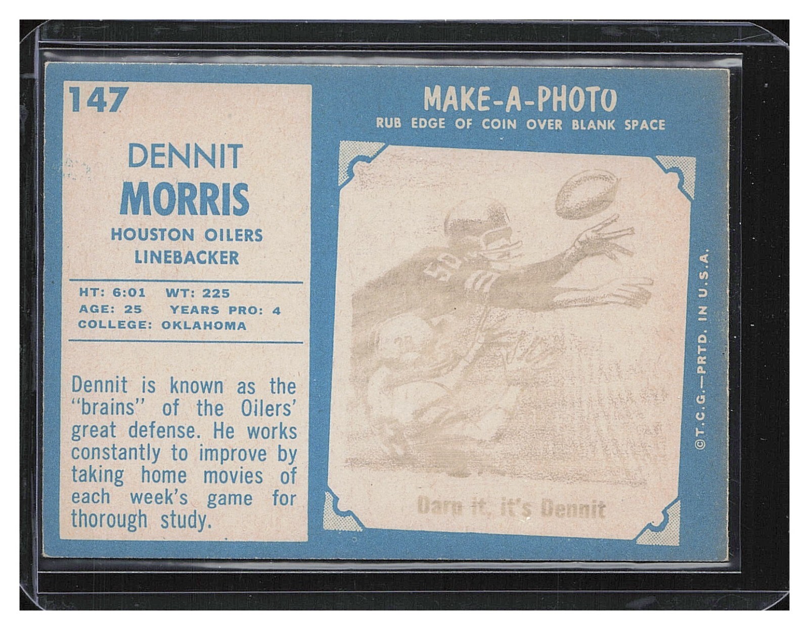 1961 Topps #147 Dennit Morris RC | eBay
