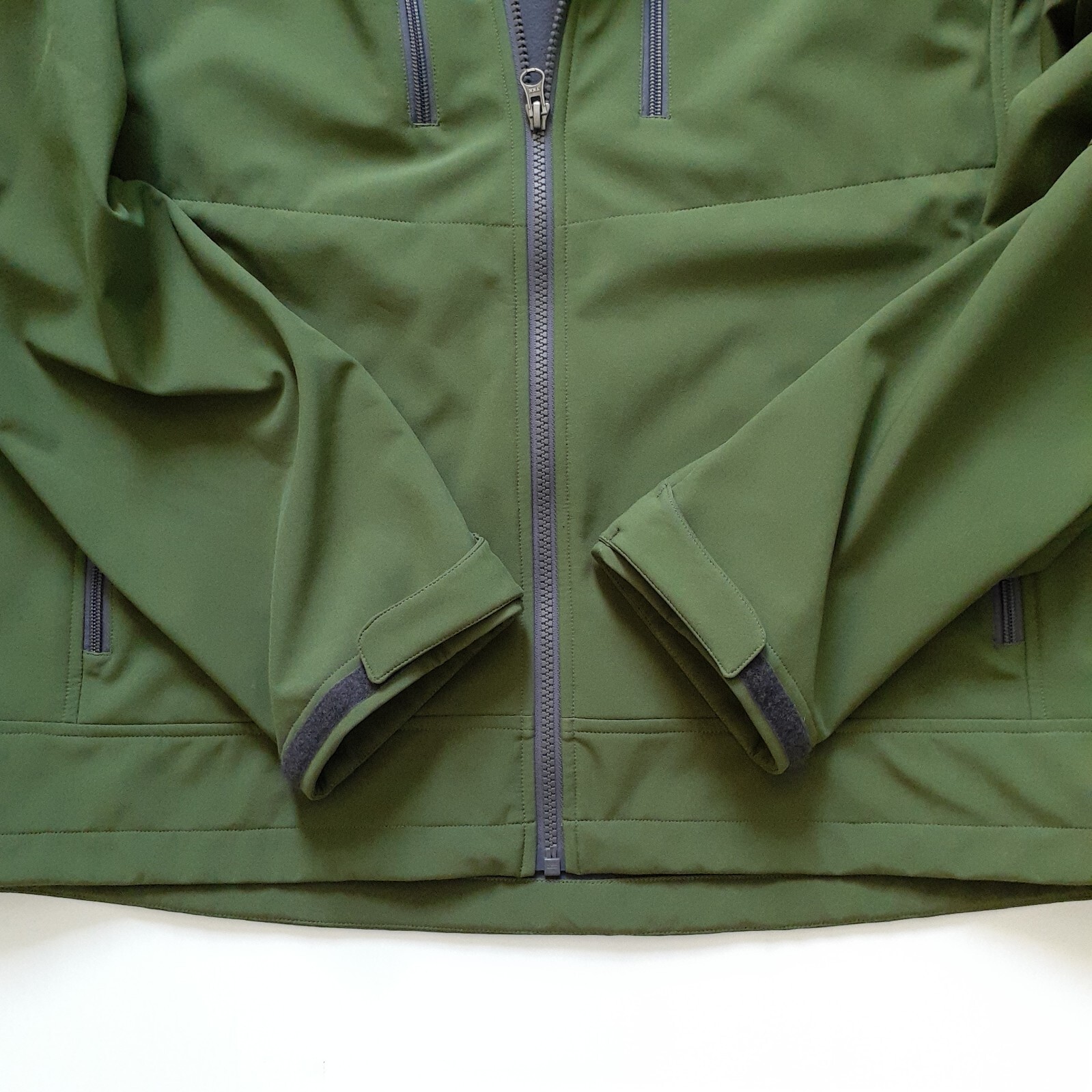 Second Nature Men Full Zip Soft Shell Built -In F… - image 6