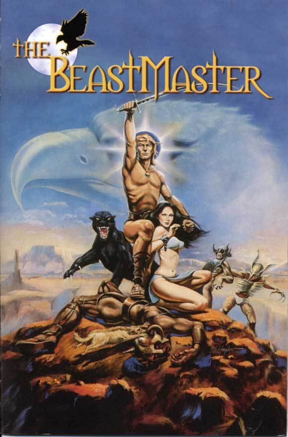 THE BEASTMASTER Movie POSTER 27x40 D Marc Singer Tanya Roberts Rip