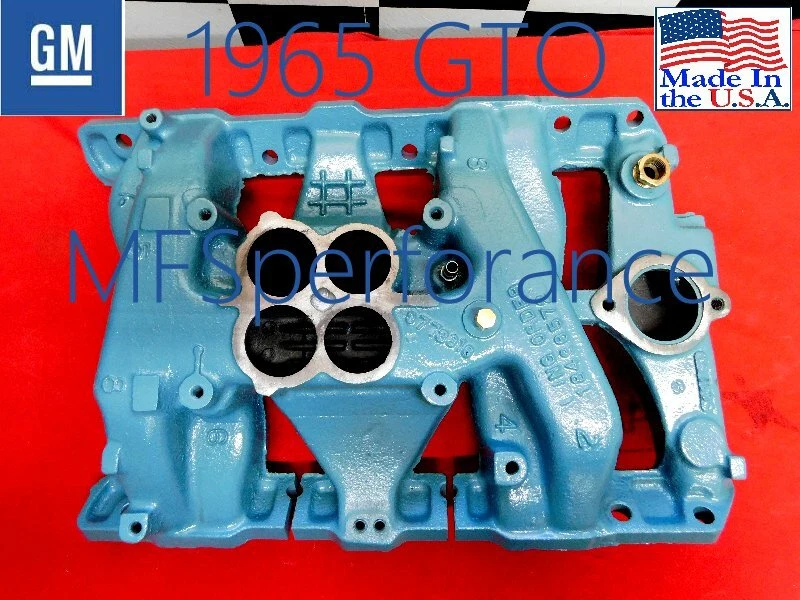 INTAKE MANIFOLD 1965 BEAUTIFUL  FULLY RESTORED PONTIAC GTO  4 BARRELGM  9778816 - Image 3 of 4