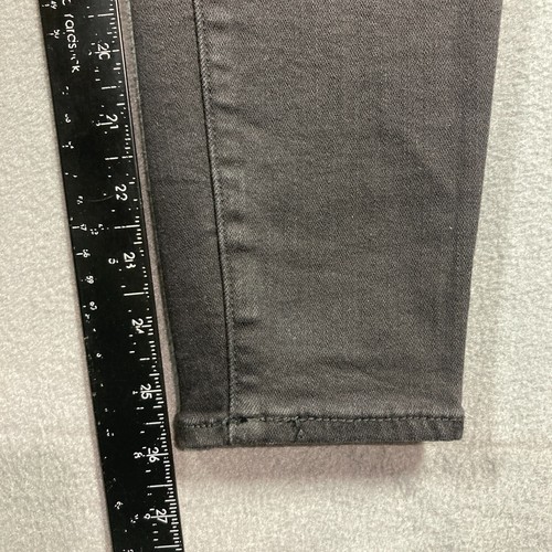American Eagle Next Level Stretch Jegging Distressed Jeans Black Womens Size 4 - Picture 8 of 12