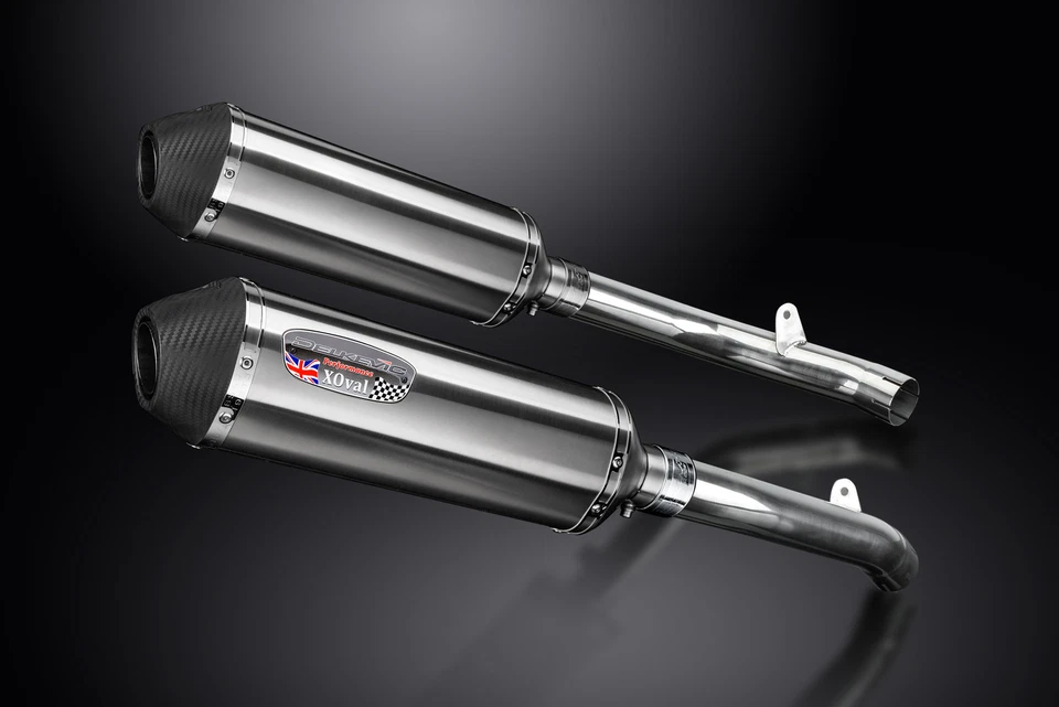 Kit silenciador de escape Honda RVT1000R RC51 2002-2008 13,5" X-Oval aço inoxidável - Imagem 3 de 4