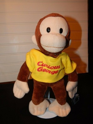 yellow monkey stuffed animal