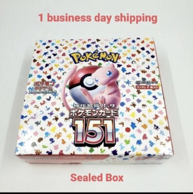 Scarlet & Violet - Pokémon 151 Booster Box Japanese Sealed US