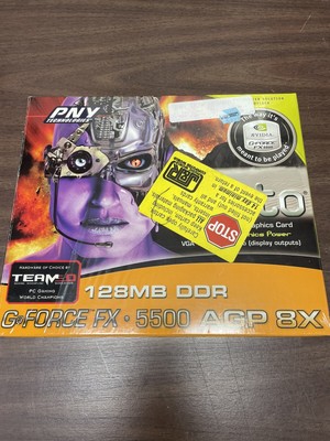 PNY Technologies Verto GeForce Fx 5500 (VCGFX55PPB) 128MB DDR Graphics Card