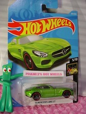 2018 i Hot Wheels '15 MERCEDES-AMG GT 264  green;red pr5  NIGHTBURNERZ  case L/M