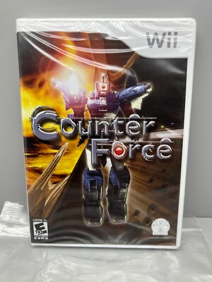 Counter Force Nintendo Wii SEALED Brand New Very Good Condition Seal