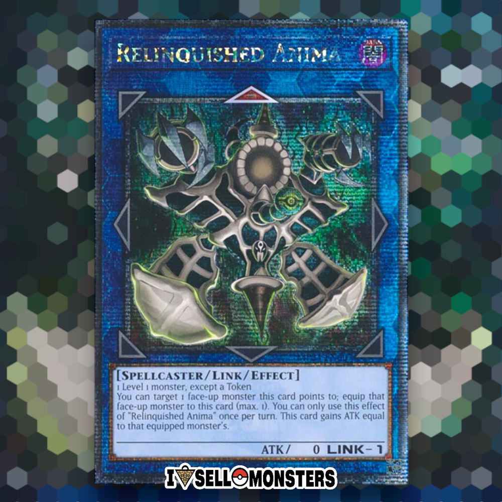 Yu-Gi-Oh! TCG 1x QCR Relinquished Anima MP24-EN007 x1 YUGIOH! NM