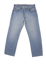 Jeans Levi's 501 W33 L34 Usagé Denim (Cod.SJ157) LEVIS Fabriqué Aux États-Unis