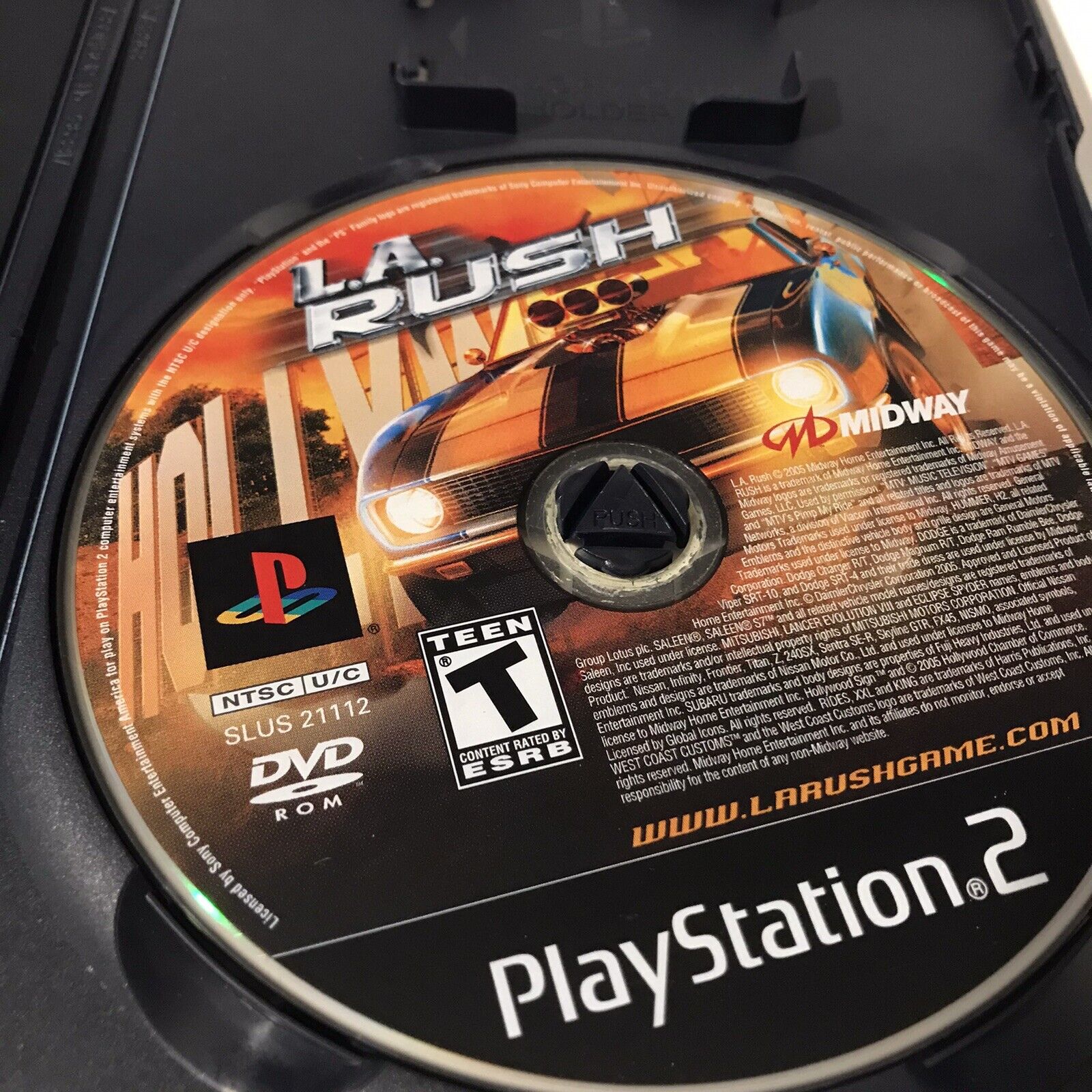 L.A. Rush para PS2 - Seminovo