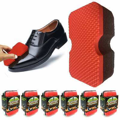 Shoe Shine Sponge JOB SITE Instant Express Leather Boot