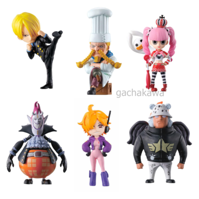 PSL One Piece Onepi no Mi Vol. 23 naval battle set 6PCS Figure