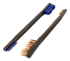 Lot of 2: Otis Blue All Purpose Cleaning Brush  Bronze Cleaning Brush