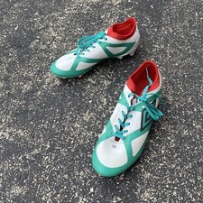 Umbro Velocita III Premier Firm Ground Soccer Cleats Spectra Green Red Men's 12