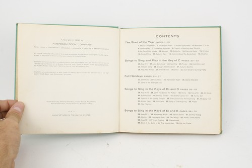 C1960 LOT ABC Music Series For Young Americans Book 4 5 Music Across our Country - Picture 10 of 21