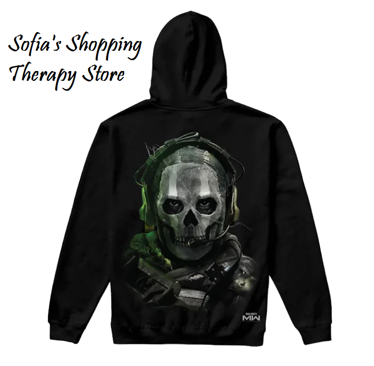 Primitive X Call of Duty MODERN WARFARE Ghost Graphic Black