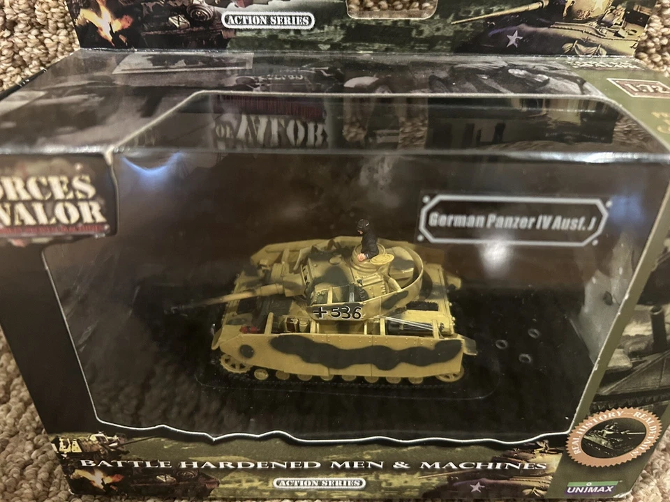 Unimax Forces of Valor 1:72 German Panzer IV Ausf J, Germany 1944, No. 95051 - Image 3 of 4