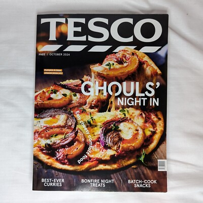 #ad #ad Tesco Magazine October 2024 GBP 1.21