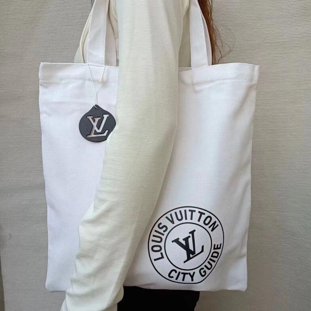 Louis Vuitton LOUISVUITTON Exhibition Novelty Tote Bag Limited Rea