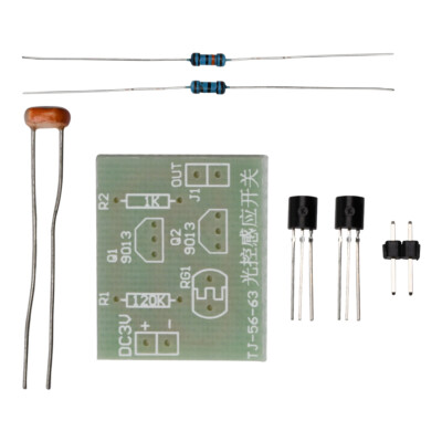 10x Light-Control Sensor Switch Circuit DIY Kits For Electronic Trainning Module