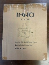 Inno Stage DP17-026 Green Camo Baby Diaper Bag