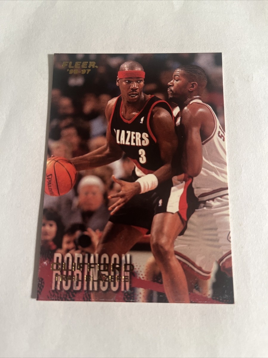 1996-97 Fleer Clifford Robinson #89 Portland Trail Blazers UConn