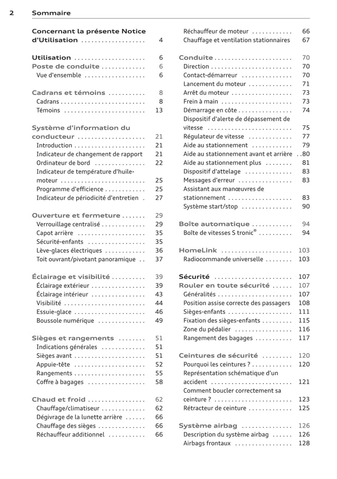 Audi A3 Sportback 2008-2012 Español Manual de instrucciones - Imagen 3 de 4