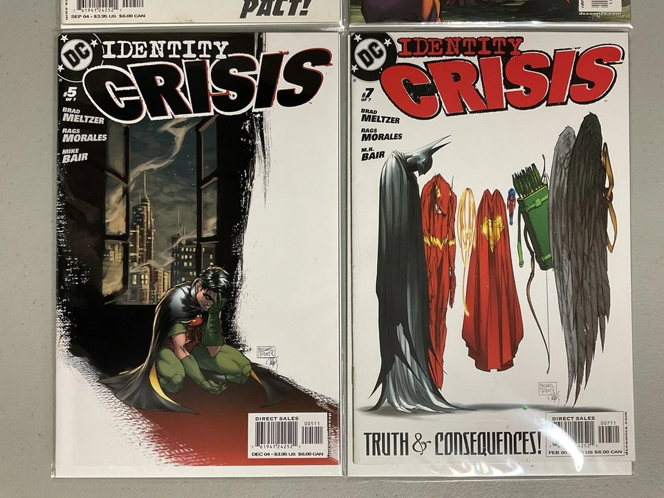 🔥DC Comic Keys🔥Identity Crisis #2(2nd) 3 5 7 (2005)🔥NM-(9.0-9.4)🔥 - Image 3 of 3
