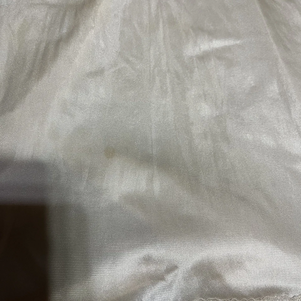 Vintage Adonna Slip Womens 34 Lace Trim Slip Chemise Nightgown Adjustable Straps - Image 4 of 4