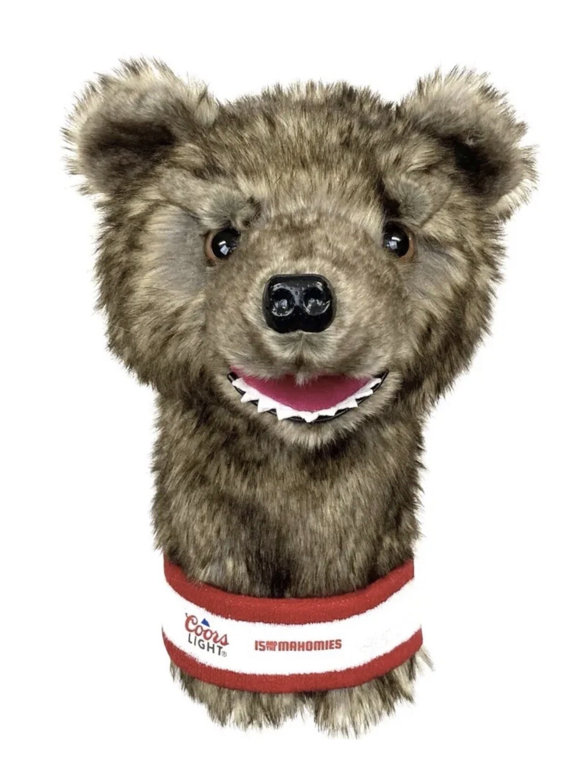 Coors Light Bear Golf Club Driver Head Cover 15 Mahomies Patrick