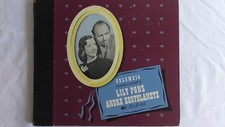 Lily Pons Pons – Kostelanetz Concert  78rpm 12-inch Album Set Columbia Set #M484