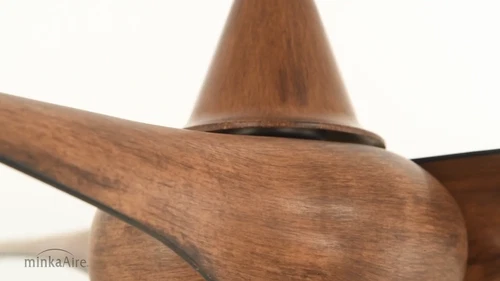 Minka Aire Light Wave LED 44" Ceiling Fan With Remote Control, Silver - Video 1 of 1