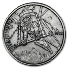 THADDEUS 1 oz 999 Silver Round Angels & Demons Steampunk Antiqued COA #66