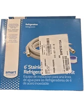 Smart Choice 6 Feet Stainless Steel Refrigerator Waterline Kit - NEW Genuine
