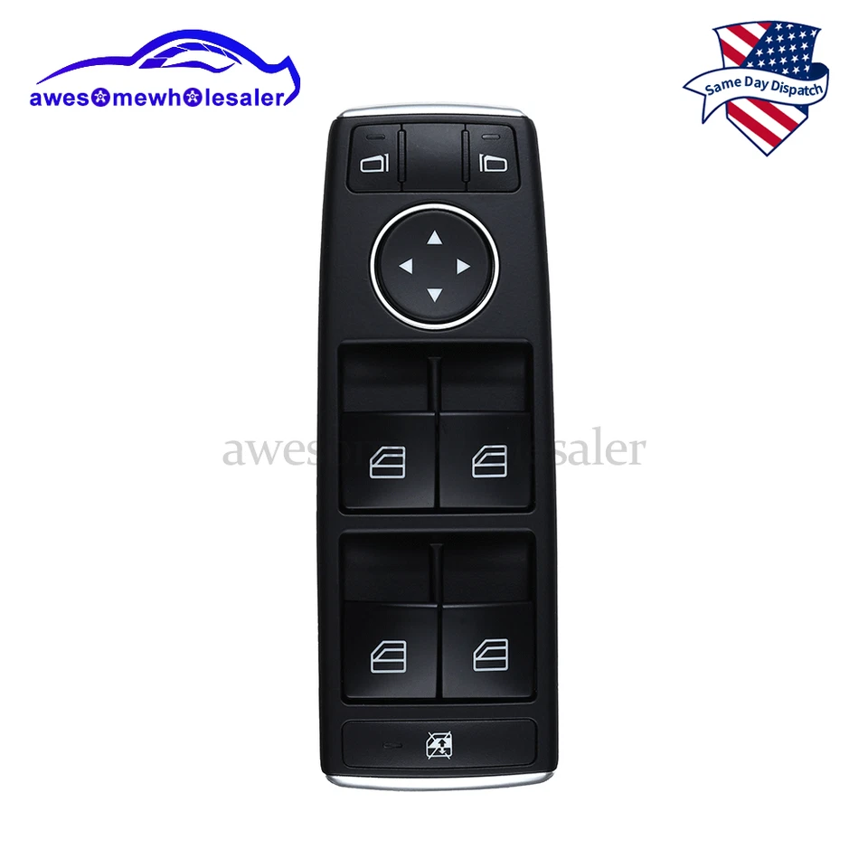 Master Power Window Control Switch Driver 2049055302 For Mercedes Benz W204 W212 - Image 4 of 4