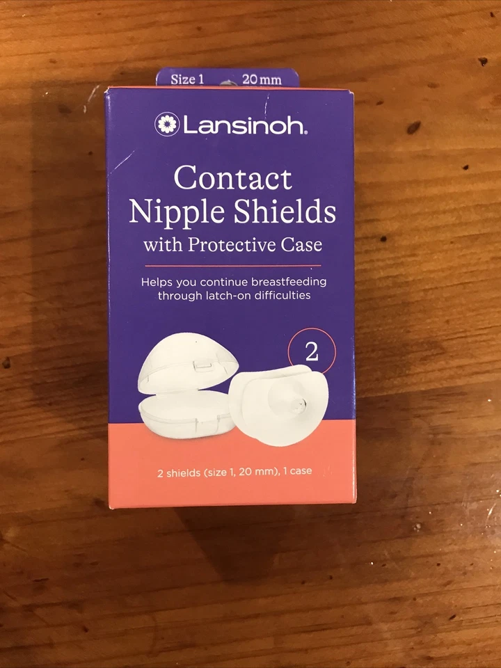 Protectores para pezones de contacto con estuche de transporte, paquete de 2, tamaño, 20 mm Foto 4 de 4