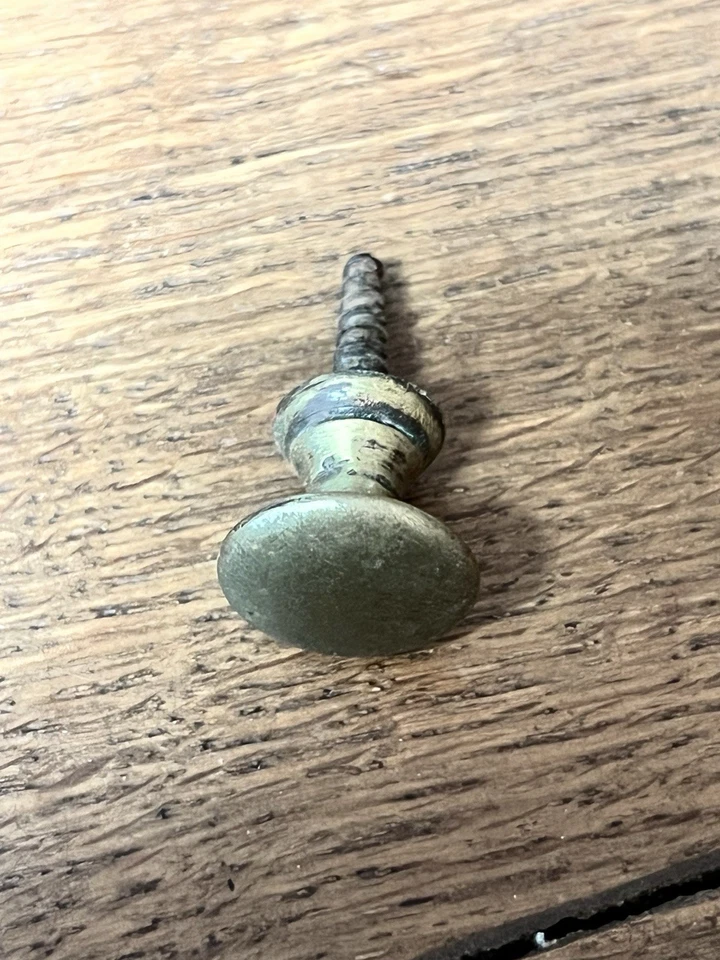 Anciens Petits Boutons Poignées bronze ou laiton, Diam :1,8cm, meubles à Tiroirs - Photo 4/4