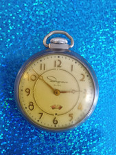 Ingraham "Click" Pocket Watch...with secometer....working
