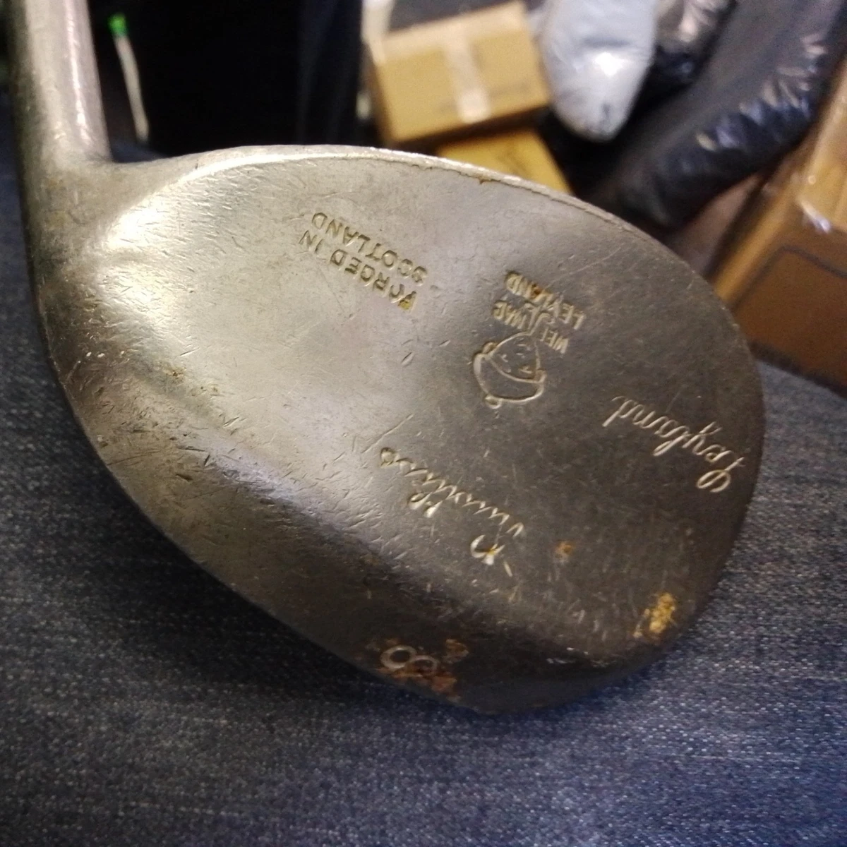 A Bob Monro Carnoustie 'Caddie' mashie niblick