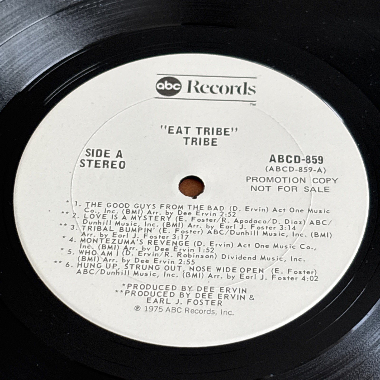 TRIBE ‎– Tribal Bumpin' - Soul Funk - LP Vinyl US 1975