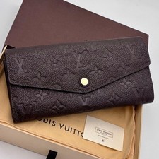 Louis Vuitton Monogram Empreinte Portefeuille Curieuse Brown Wallet