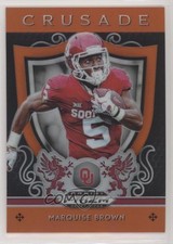 2019 Panini Prizm Draft Crusade Orange Prizm Marquise Brown #2 uk2