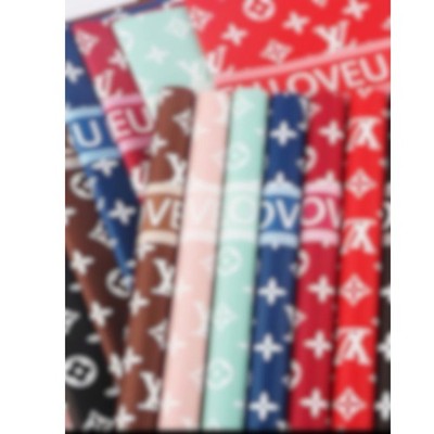 Premium Floral Wrapping Paper -20 Sheets-22x22'' -Multiple Color Options