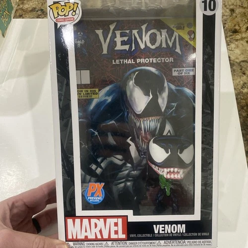 Funko Pop! 2022 Comic Covers Marvel 10 Venom PX Previews Exclusive