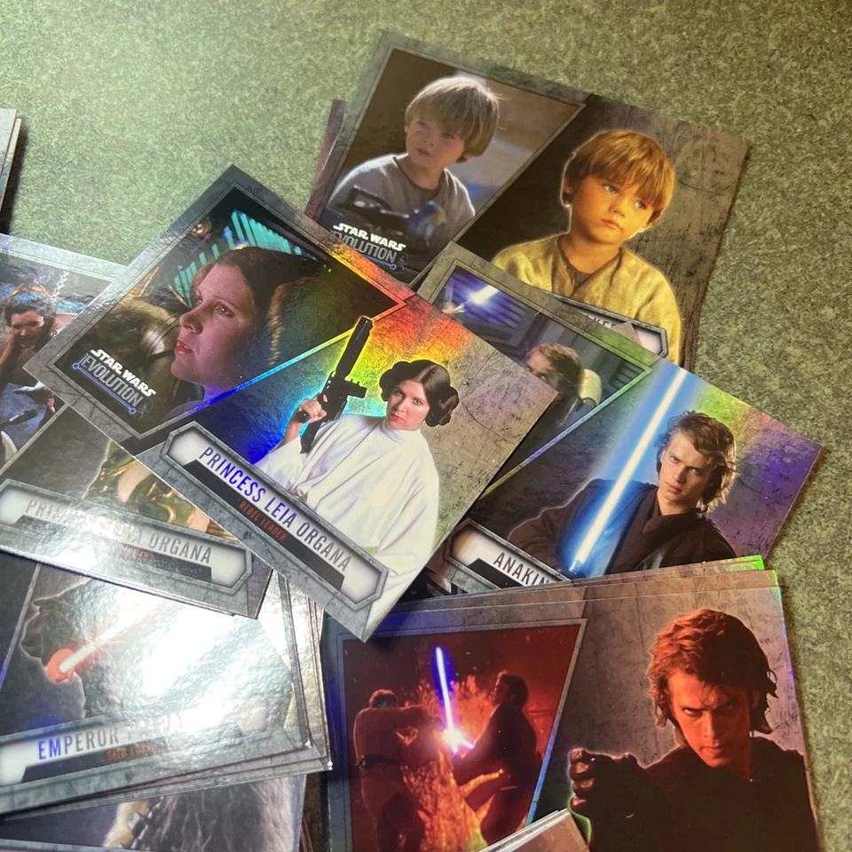 COMPLETE SET - 2016 TOPPS STAR WARS: EVOLUTION (100 CARDS BASE SET) Awesome Set! - Image 4 of 4