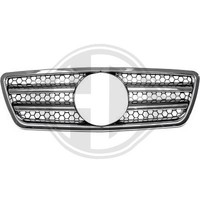 Diederichs KüHlergitter FüR Mercedes-Benz E-Klasse W210 S210 Chrom/Schwarz