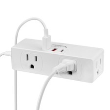 Surge Protector Outlet Extender, 4AC Multi Plug Wall Outlet with 3USB Ports