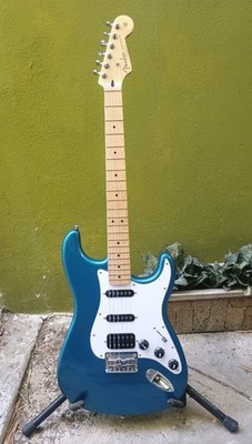 Fender Squier Stratocaster HSS w/hardtail bridge, upgraded